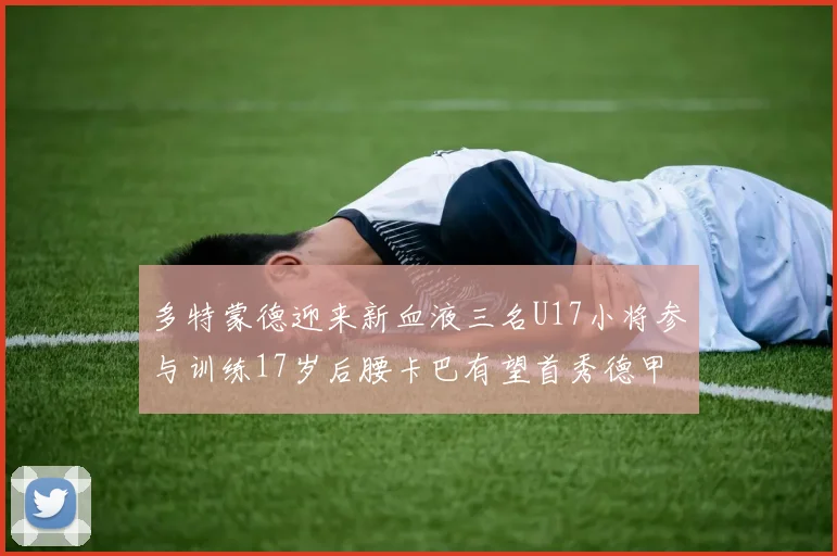多特蒙德迎来新血液三名U17小将参与训练17岁后腰卡巴有望首秀德甲